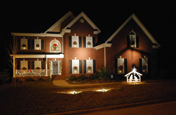 outdoor nativity